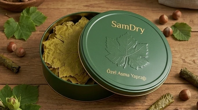 Samdry asma yaprağı ve çay ürünleri