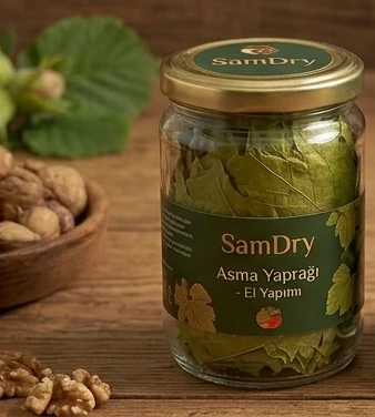 Samdry asma yaprağı ve çay ürünleri